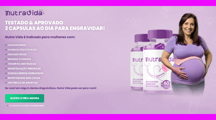 Nutra Vida: O Suplemento Natural que Pode Transformar o Sonho da Maternidade em Realidade